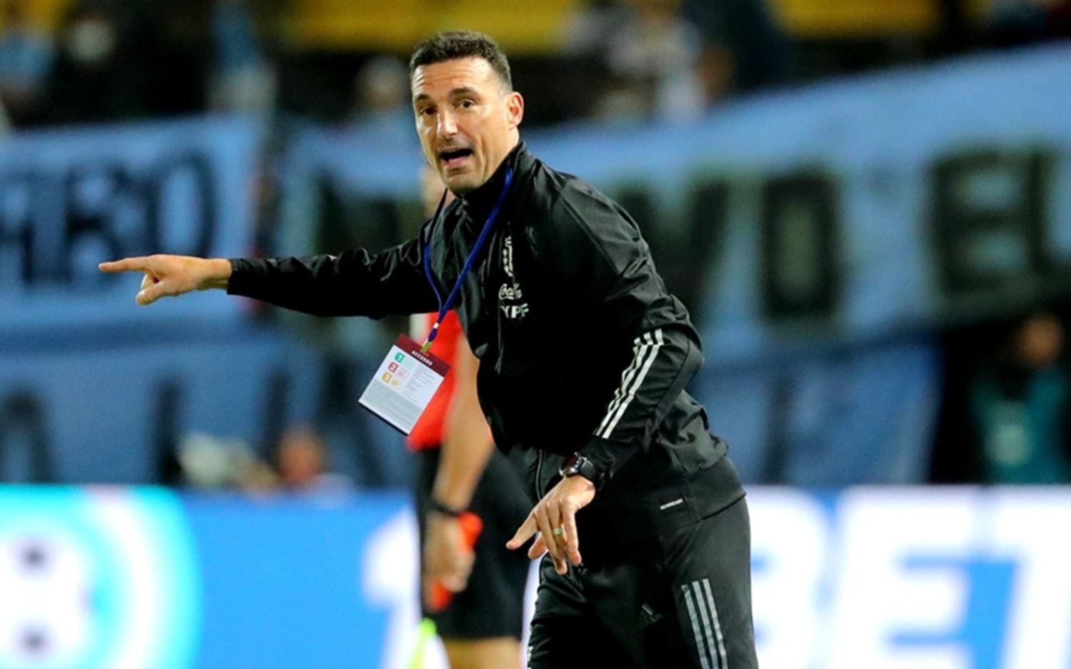 En la AFA lo convencieron a Scaloni para que esté en el sorteo del fixture mundialista