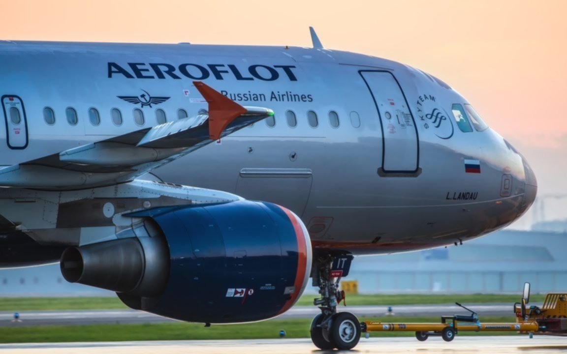La compañía rusa Aeroflot anula todos sus vuelos internacionales por los bloqueos