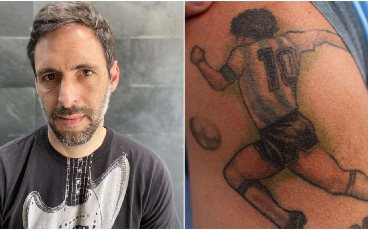 Periodista chileno fue detenido en Ucrania, pero salvó su vida por un tatuaje de Maradona