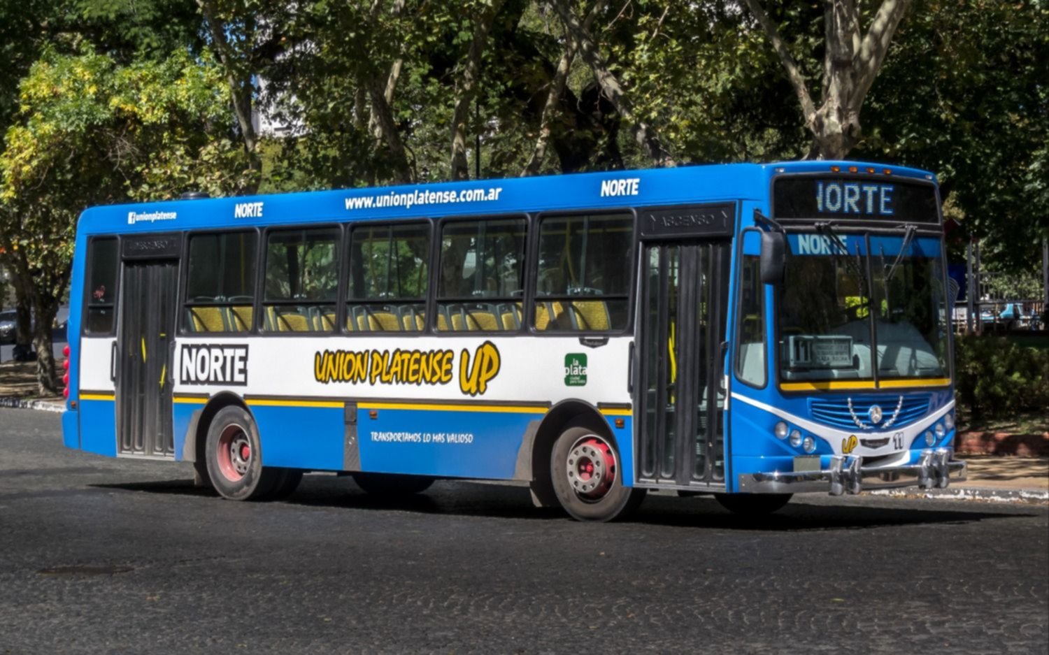 Pánico en un micro de la línea Norte: reventaron el vidrio de un piedrazo 