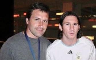 Maradona y Messi jugaron en Ucrania
