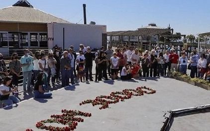 Acto del colectivo Homenaje a la Memoria de Quilmes