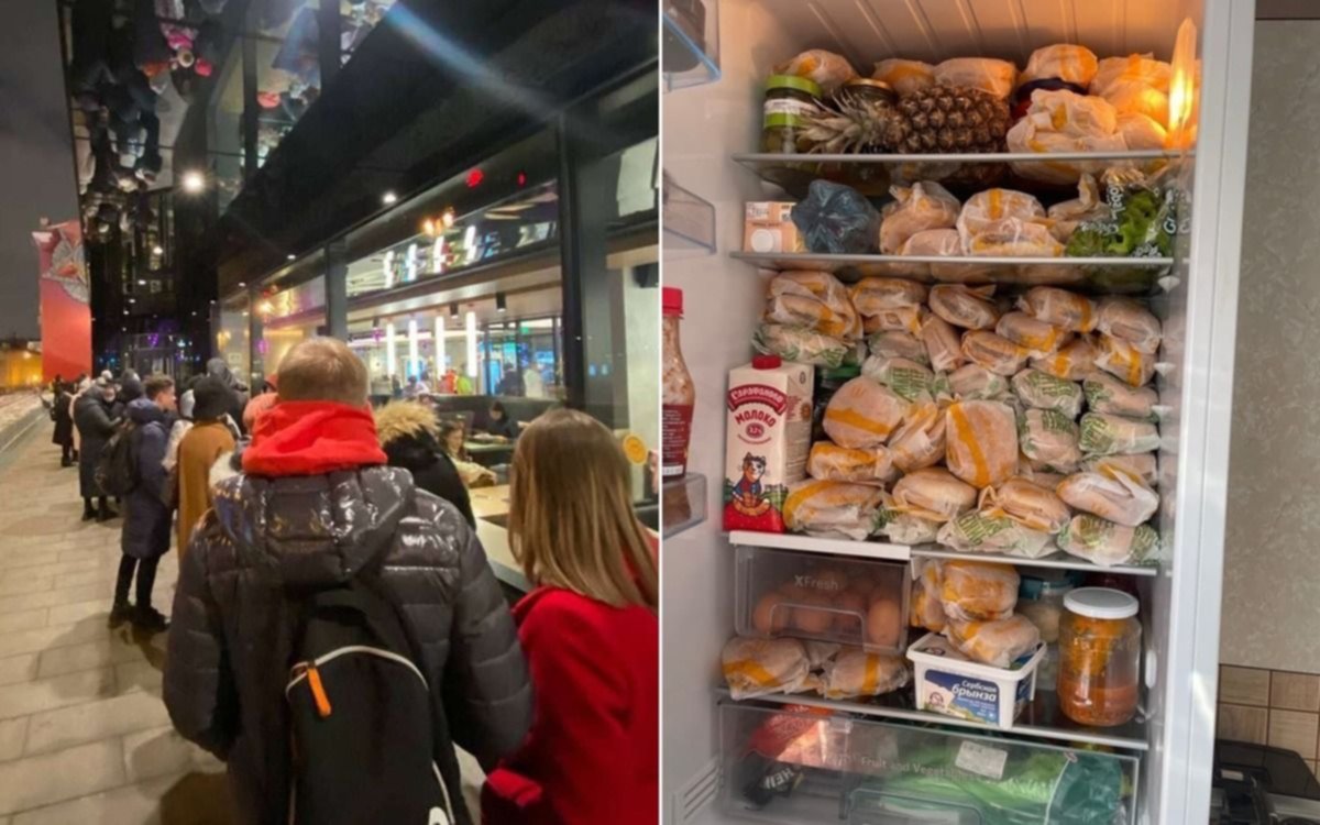 Locura en Rusia por el cierre de McDonald's: pagan hasta u$s 40 por el último combo