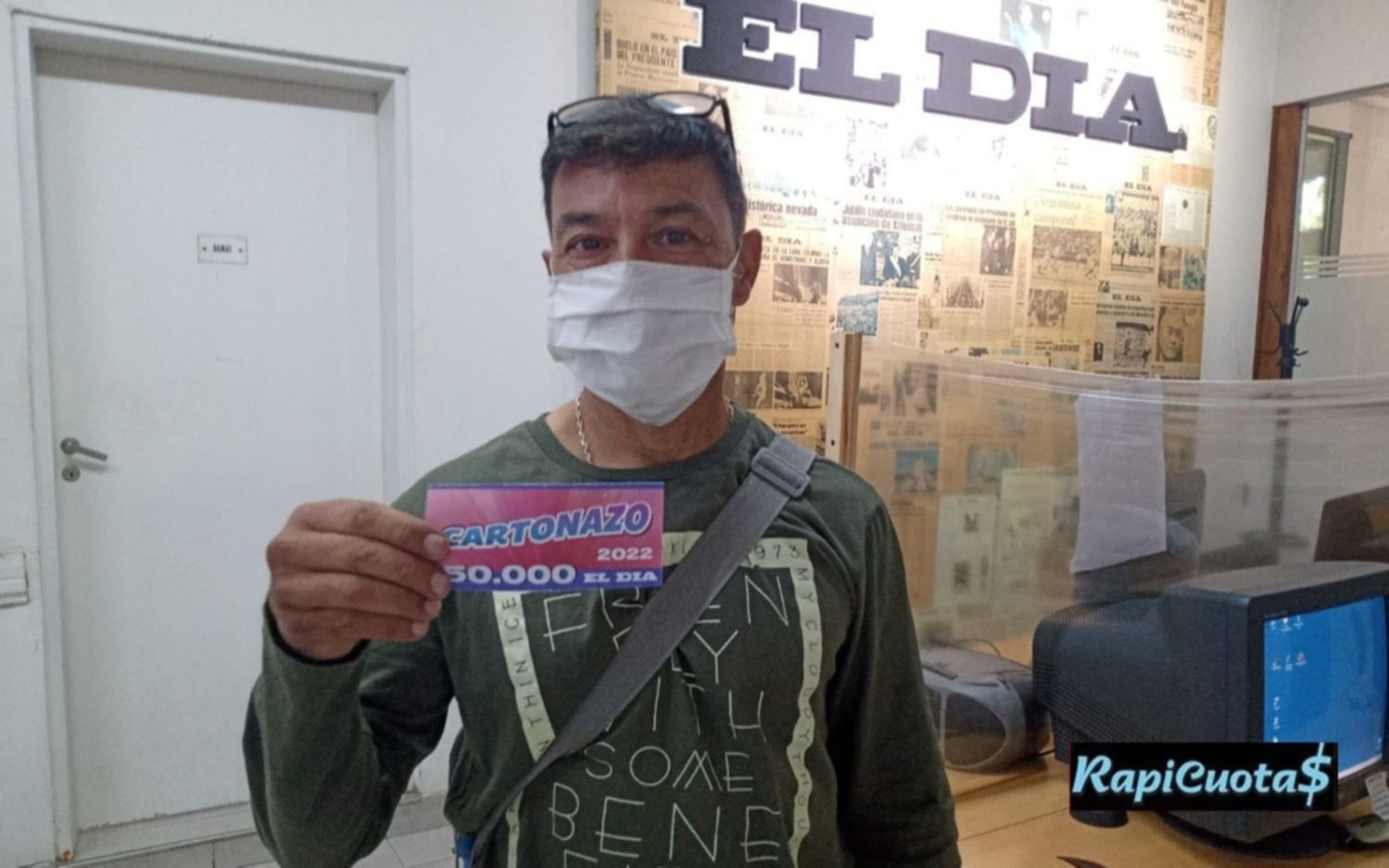 El Cartonazo tuvo un ganador y un lector se lleva el premio de $600.000 pesos