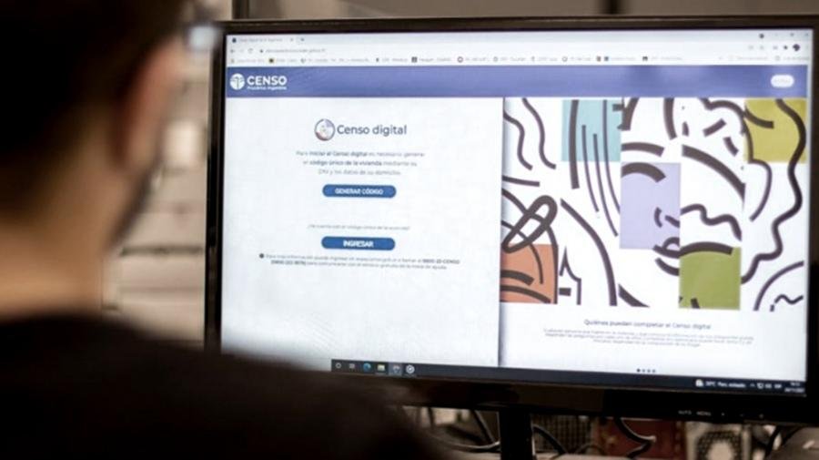 Debutó el censo digital: aluvión de entradas y demoras