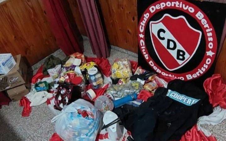 Delincuentes robaron y destrozaron el club de barrio Deportivo de Berisso
