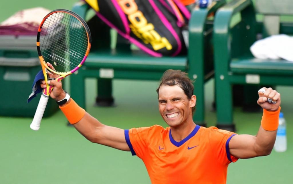 Nadal sigue con su marcha triunfal en la temporada