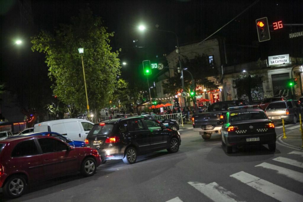 La diagonal 74 ya es peatonal por las noches