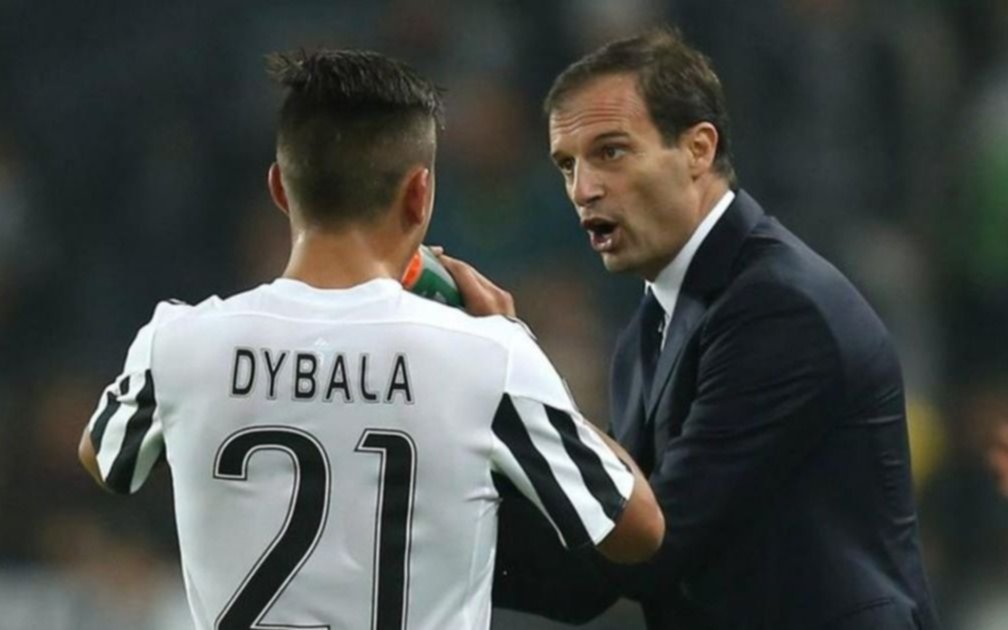 Tensión de la Juventus por una fuerte discusión entre Dybala y el DT