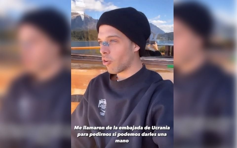 La nueva misión de Santi Maratea: colecta de ayuda a Ucrania