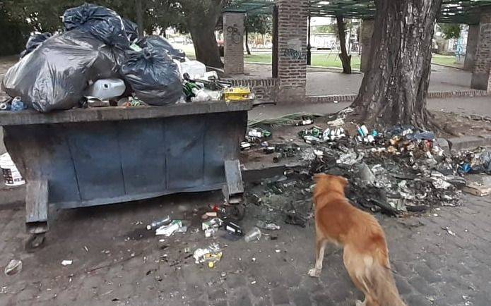 Bronca en Meridiano V: denuncian la formación de un "rinconcito de la basura"