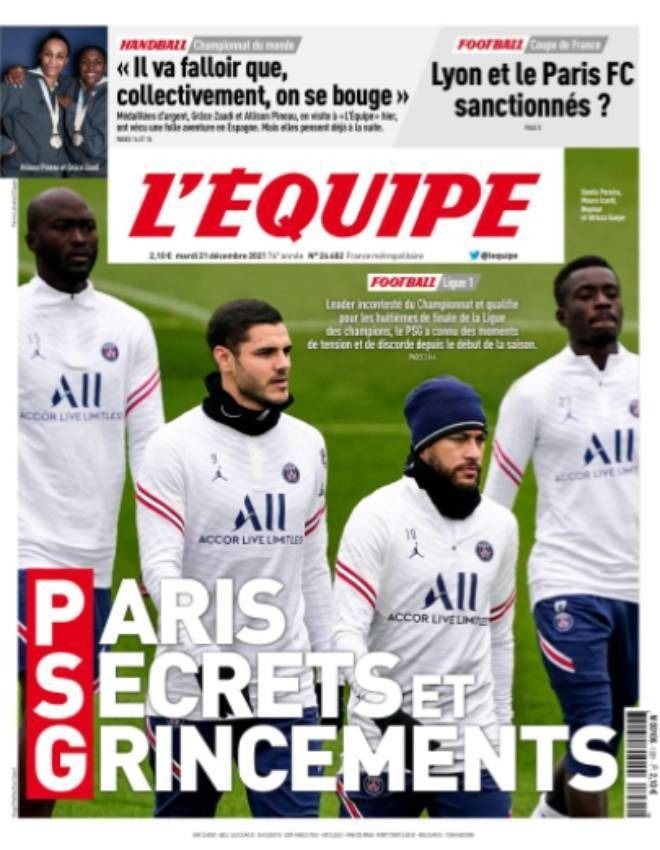 Está todo mal: los problemas internos que sacuden al plantel del PSG
