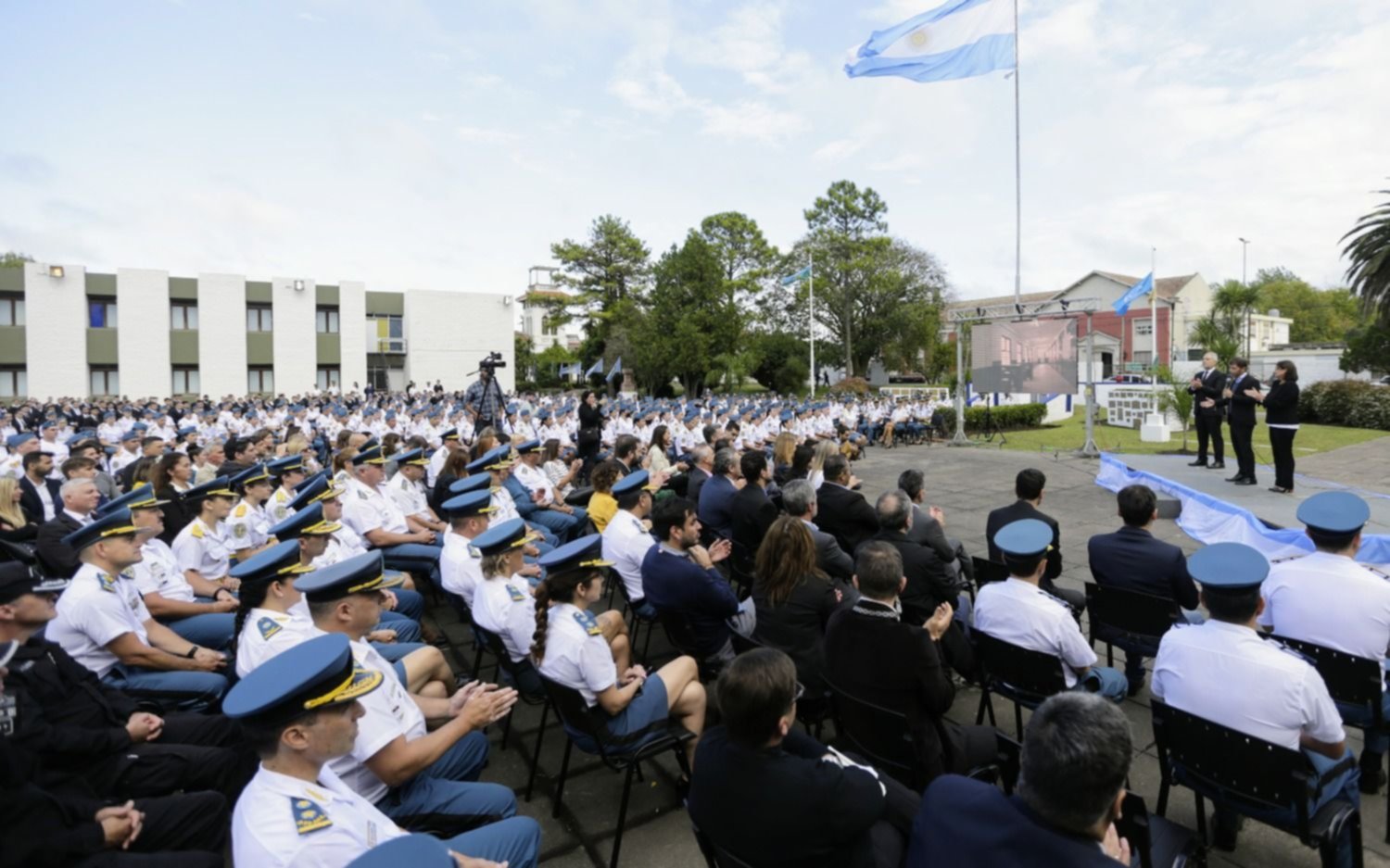 Quedó inaugurado el nuevo edificio de la Escuela de Cadetes del Servicio Penitenciario Bonaerense