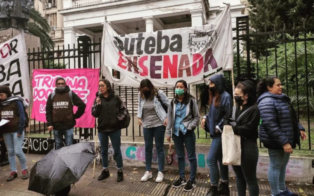 Las clases en Ensenada afectadas por un paro de un sector docente