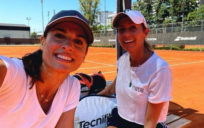 El tenis está de fiesta, vuelve a jugar Sabatini