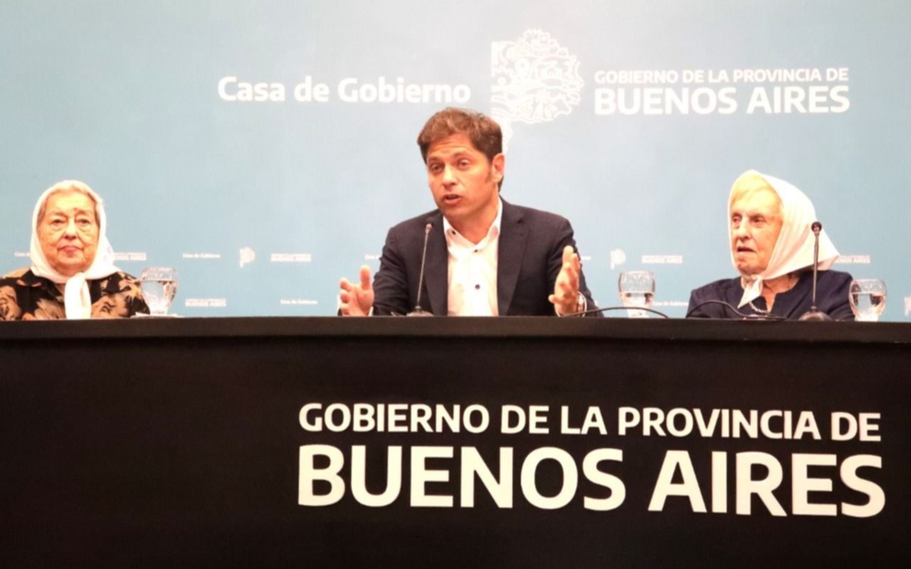 Kicillof sobre la interna del Gobierno: "No podemos ponernos un horizonte cercano"