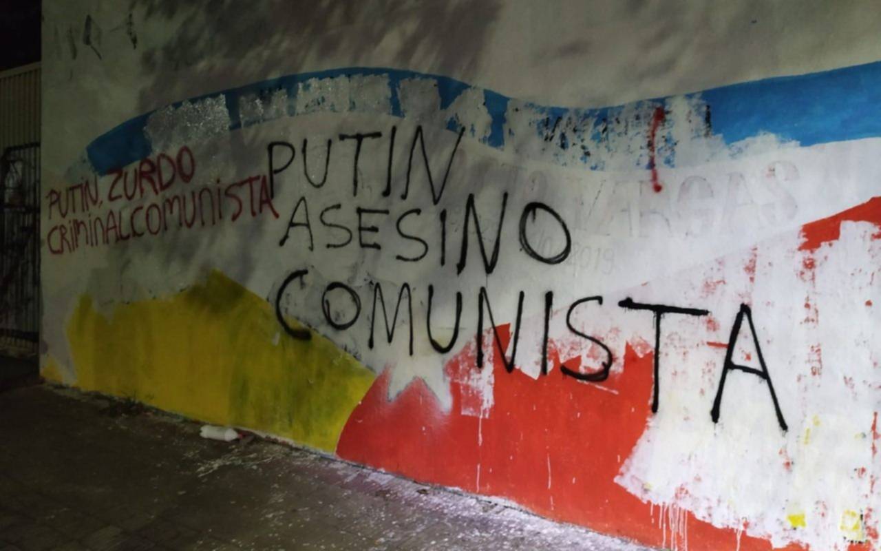 El Partido Comunista Revolucionario denuncia ataque a un mural y amenazas