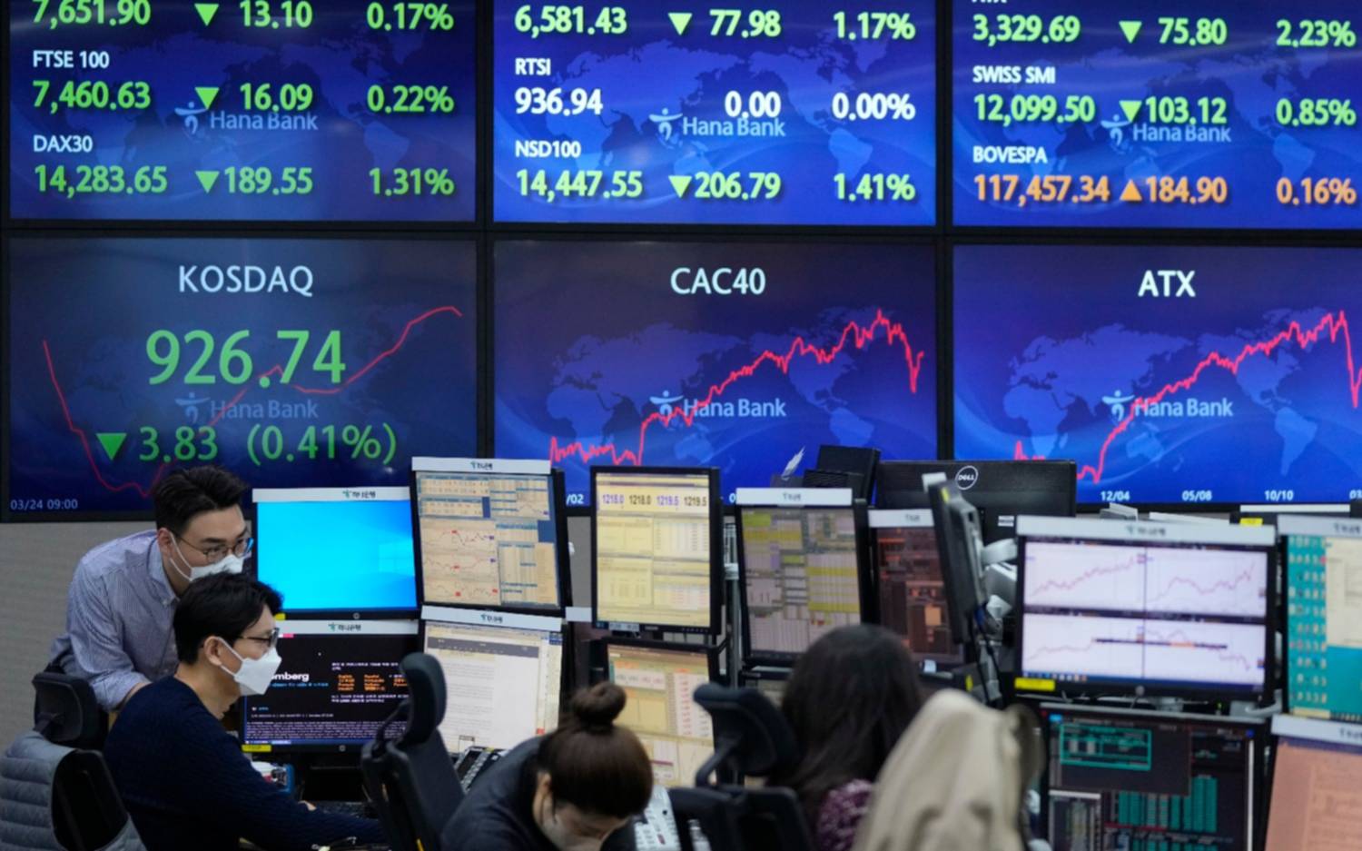 Las acciones argentinas trepan 8 por ciento en Wall Street y ganan más de 25% en marzo