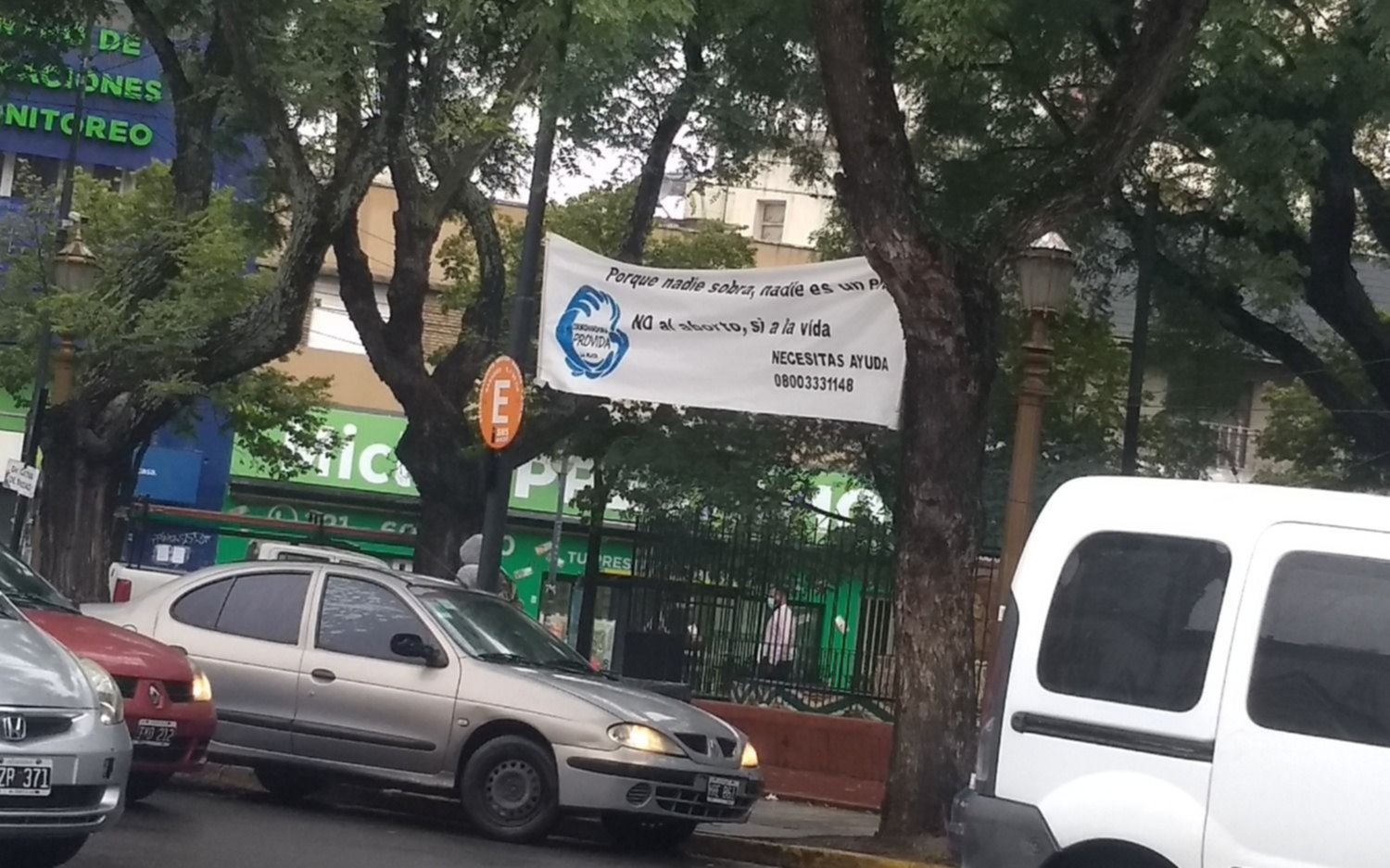 Pasacalles "provida" y en contra del aborto en la Ciudad