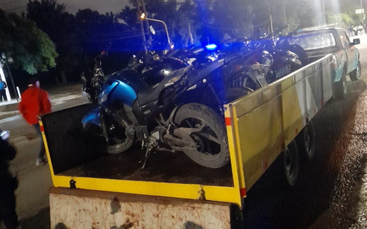 Picadas en la madrugada: secuestraron 11 motos y hubo un detenido 