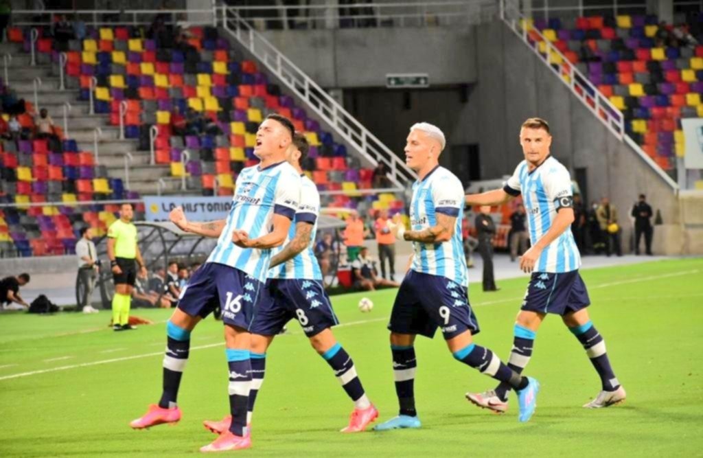Racing dejó sin poder de reacción a Gimnasia y Tiro