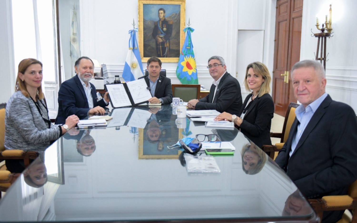 La Provincia firmó un convenio con la FAO para potenciar la producción sustentable de alimentos