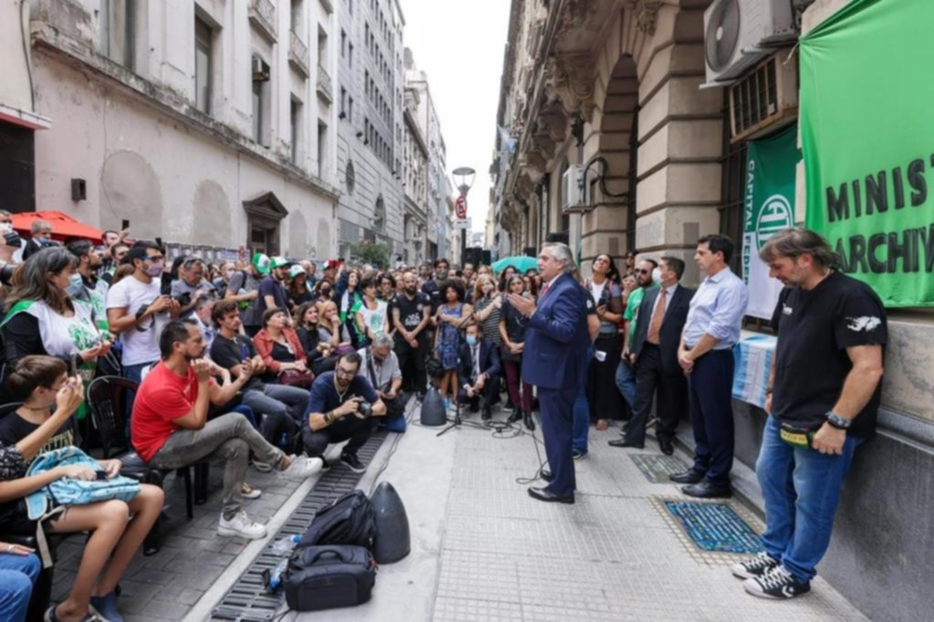 Alberto pidió “darle una oportunidad al diálogo”