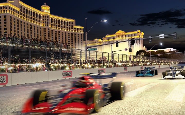 De película: Las Vegas tendrá su Gran Premio de Fórmula 1