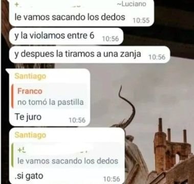 Chaco: denunció que compañeros de escuela planeaban violarla, torturarla y tirarla a una zanja