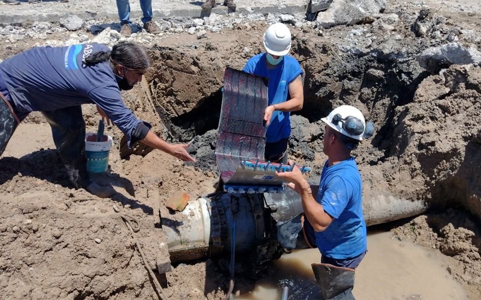 Por obras de Absa, podría haber baja presión en un sector del Casco Urbano