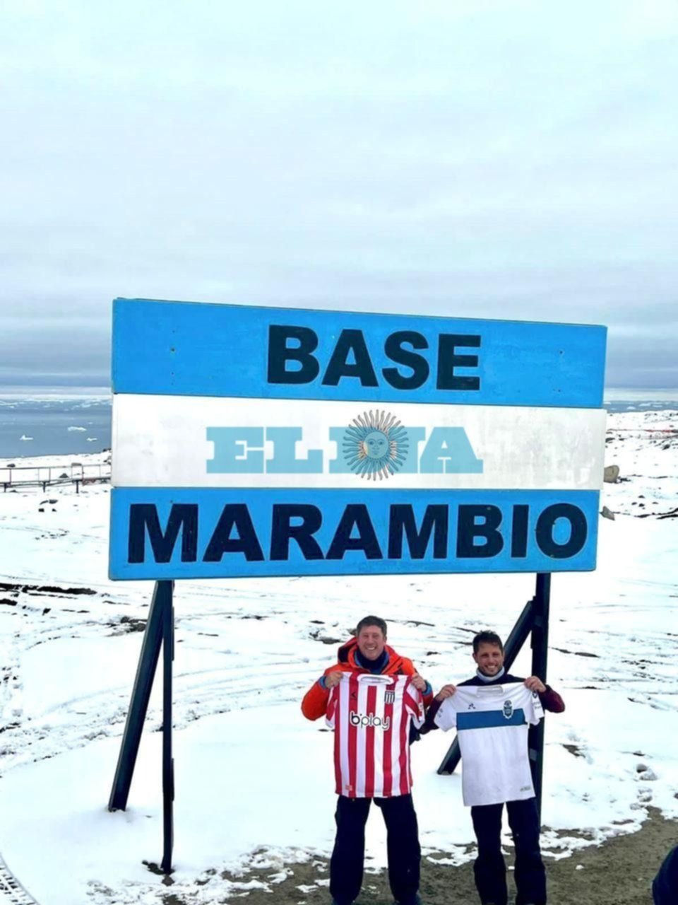 El Lobo, el Pincha y la Base Marambio: la historia de un emotivo encuentro en la Antártida