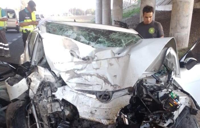 Trágico accidente en el Puente Etcheverry