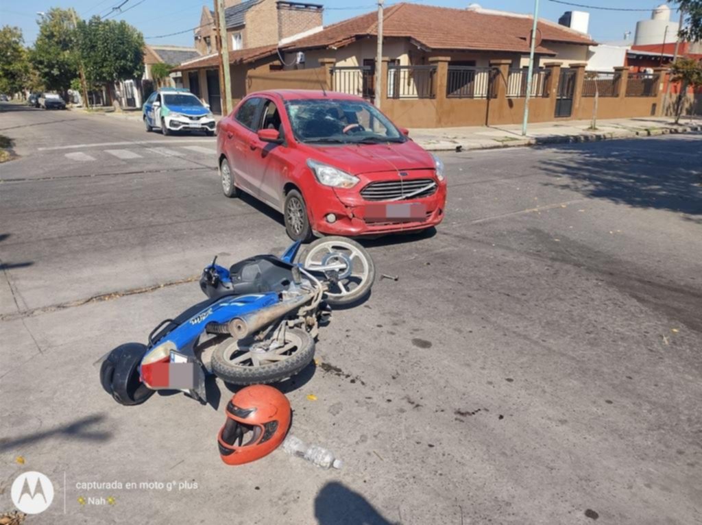Brutal choque en Berisso dejó dos heridos
