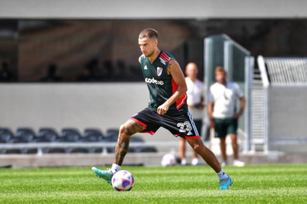 River hizo fútbol con Suárez y Mammana