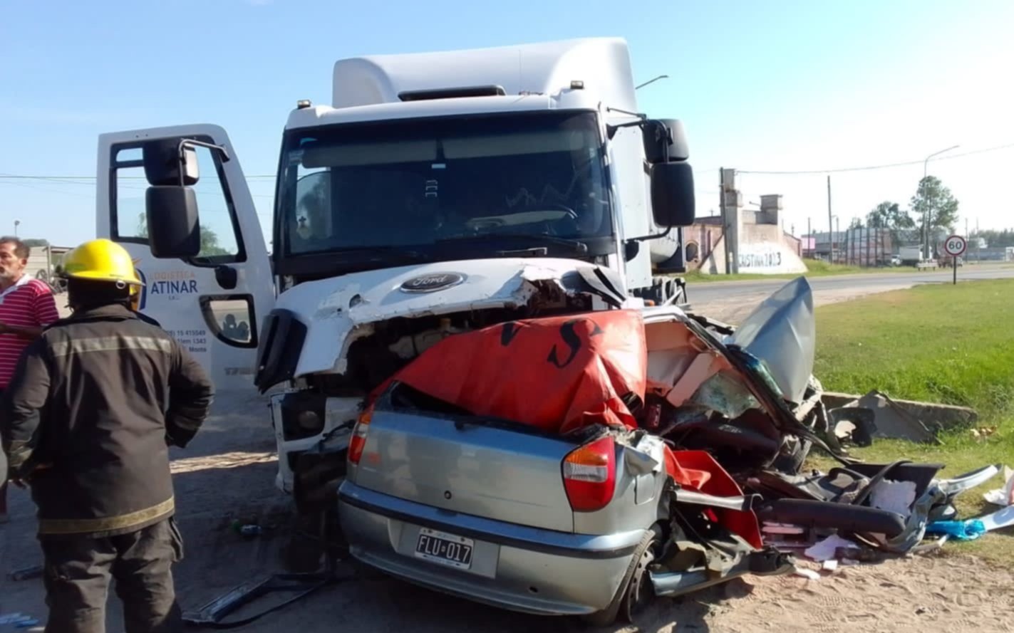 Rutas sangrientas: cuatro muertos por un choque frontal en la ruta 205