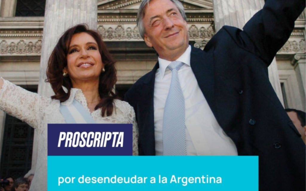 Para La Cámpora, Cristina es "proscripta por hacer feliz al pueblo argentino"