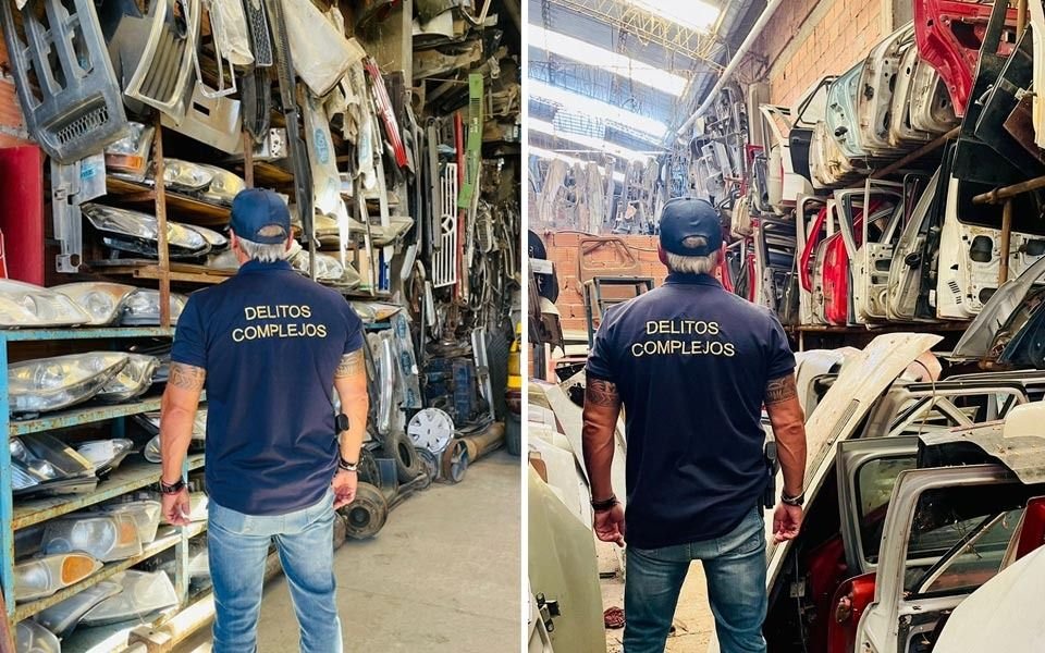 Otro golpe a desarmaderos en La Plata y más de 5.000 autopartes secuestradas