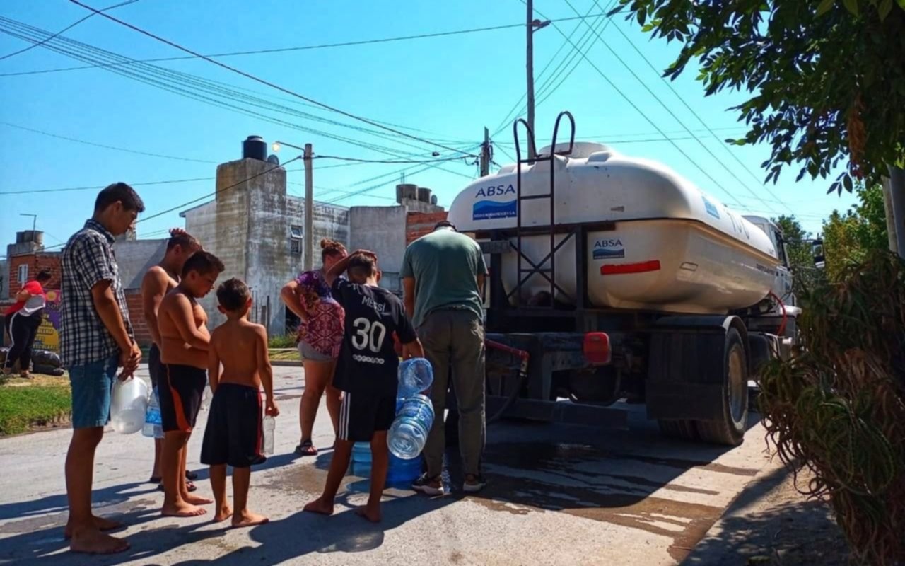 Uno por uno: los puntos donde reparten agua en La Plata, Berisso y Ensenada
