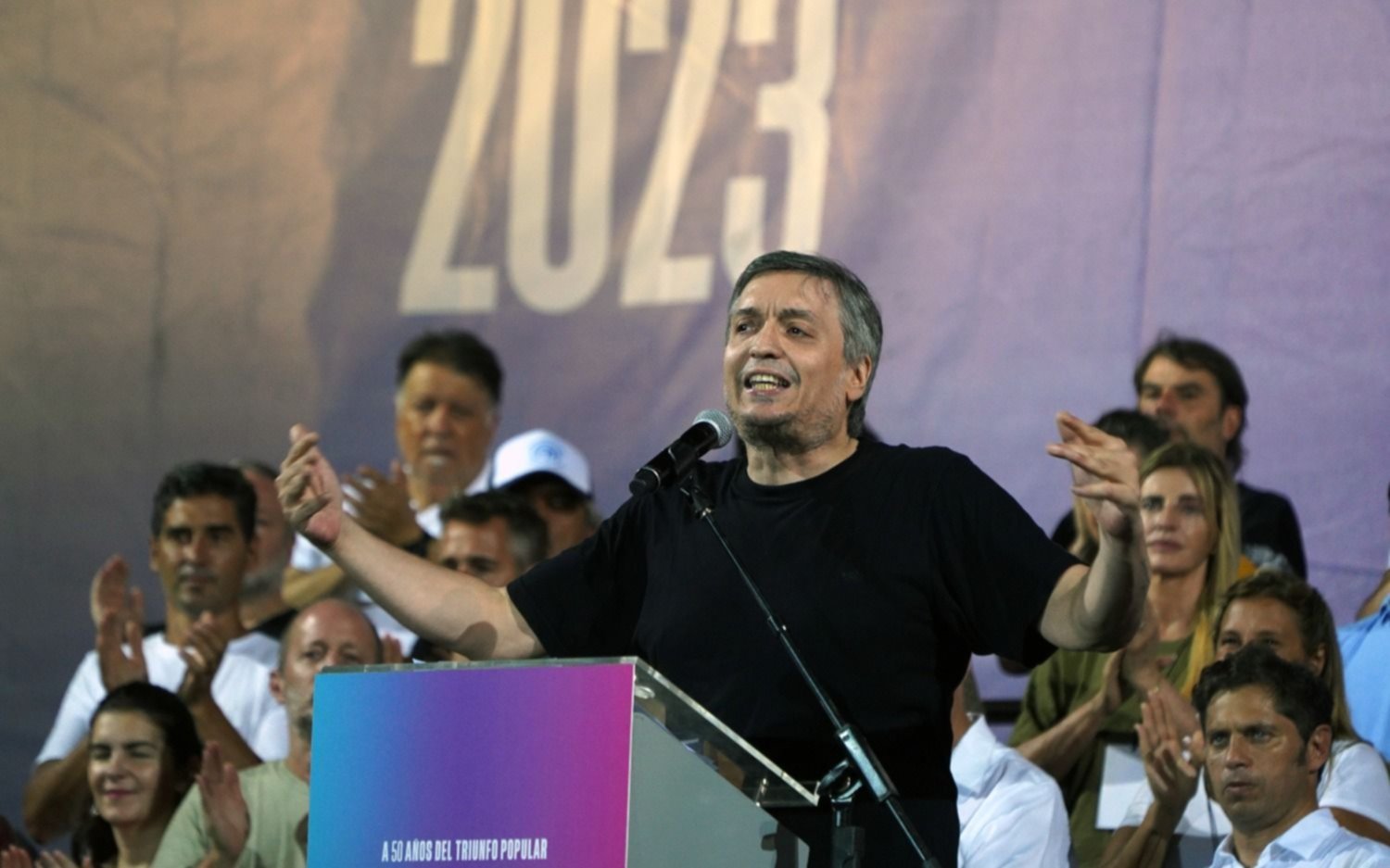 Máximo Kirchner: "Hay compañeros más interesados en ganarle a Cristina, que en que el país salga adelante”