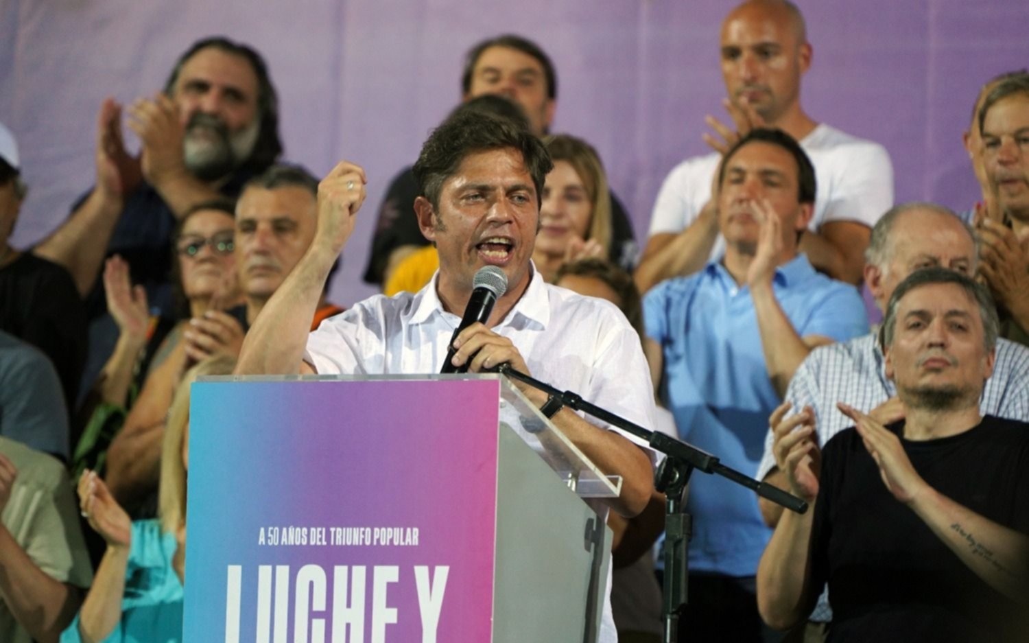 Kicillof: "No se puede hacer un peronismo sin Cristina"
