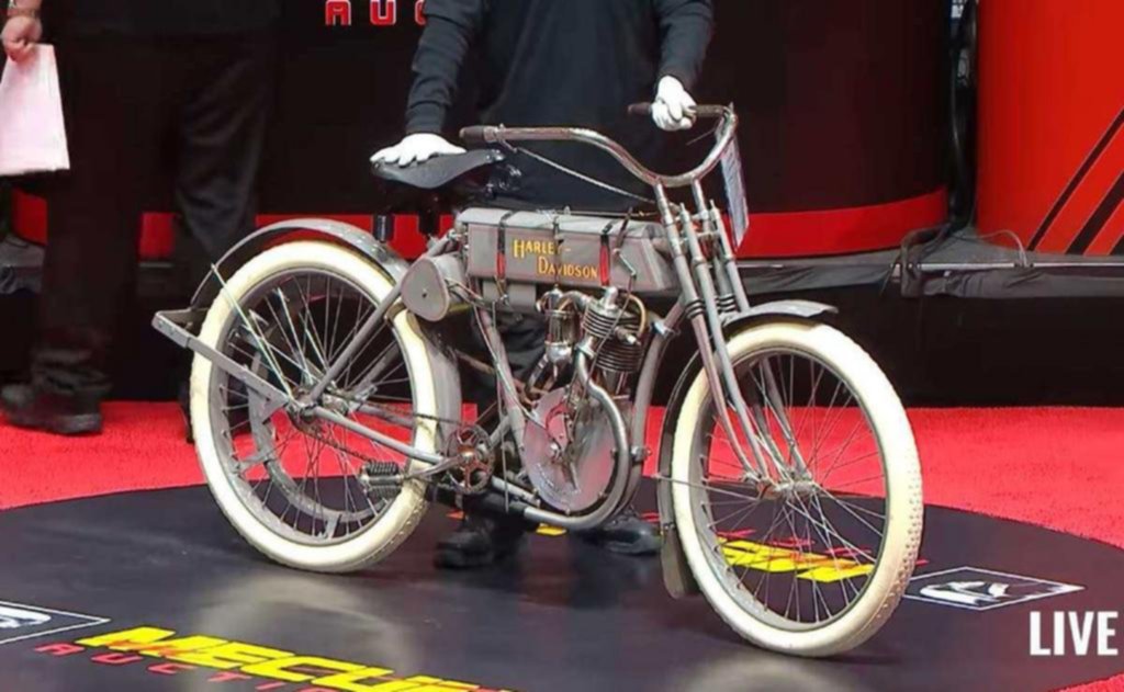 Una Harley de 1908 se vendió en casi un millón de dólares