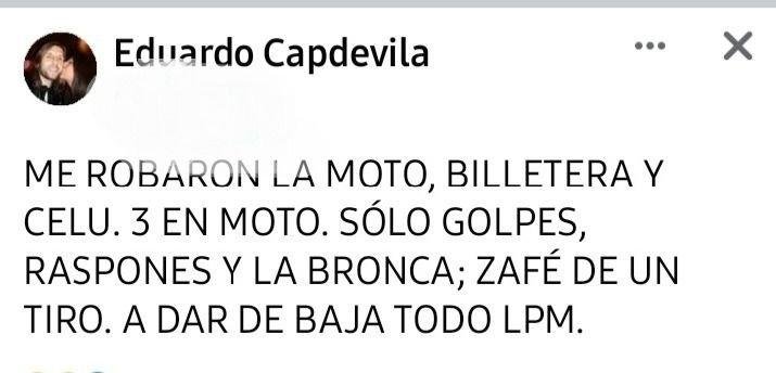 “Zafe de un tiro”, el duro relato de un periodista