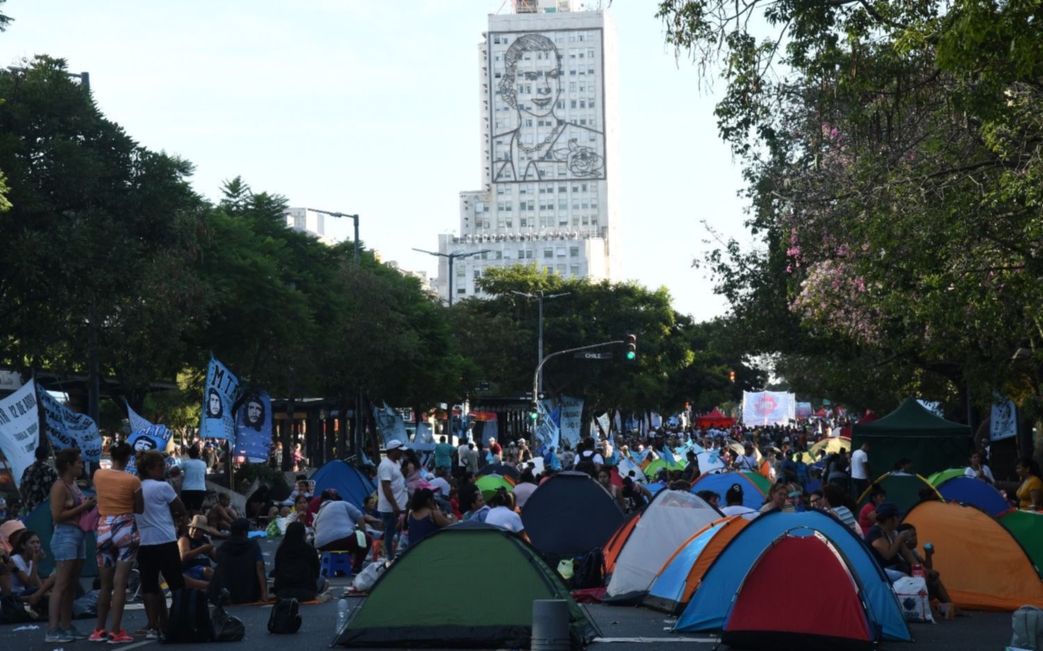 Potenciar Trabajo: en medio del acampe, Tolosa Paz ratificó que dará de baja 85 mil planes
