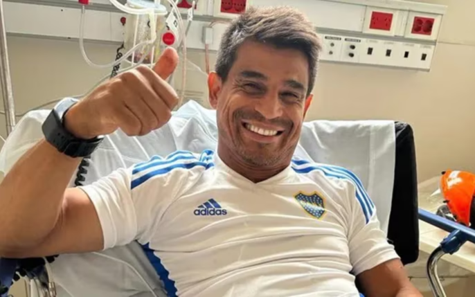 La salud de Hugo Ibarra: foto, parte médico oficial y la medida que tomó Boca