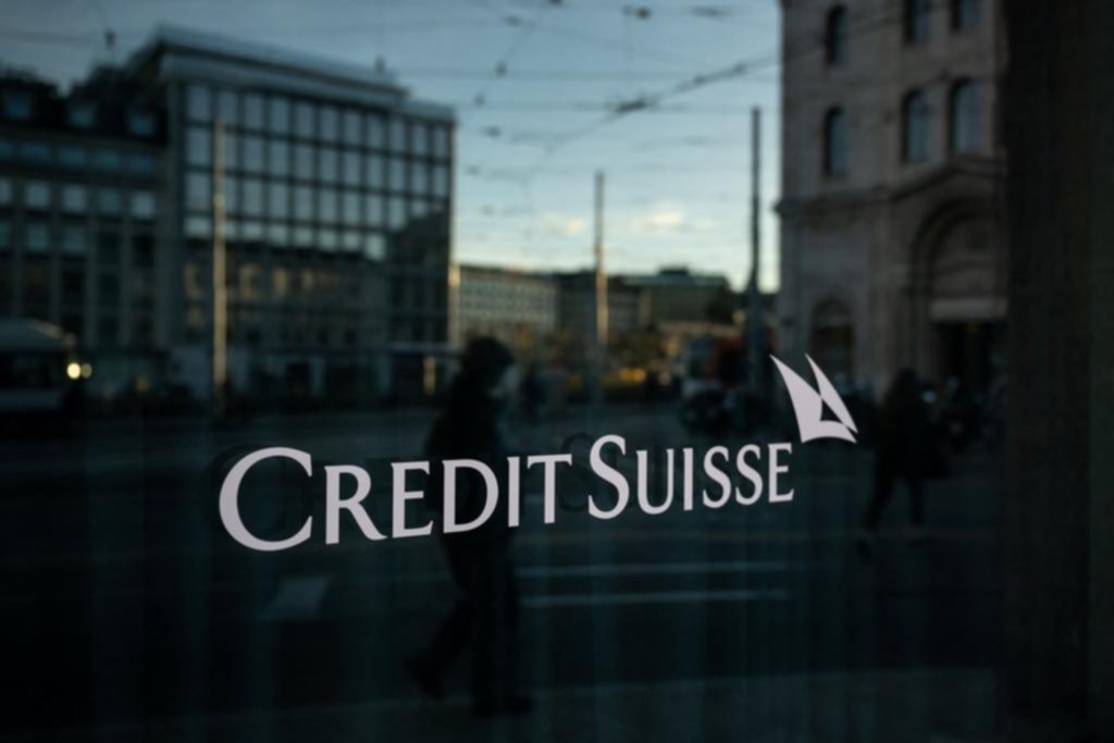 Tras ser rescatado por el Banco Central suizo, el Credit Suisse se recupera