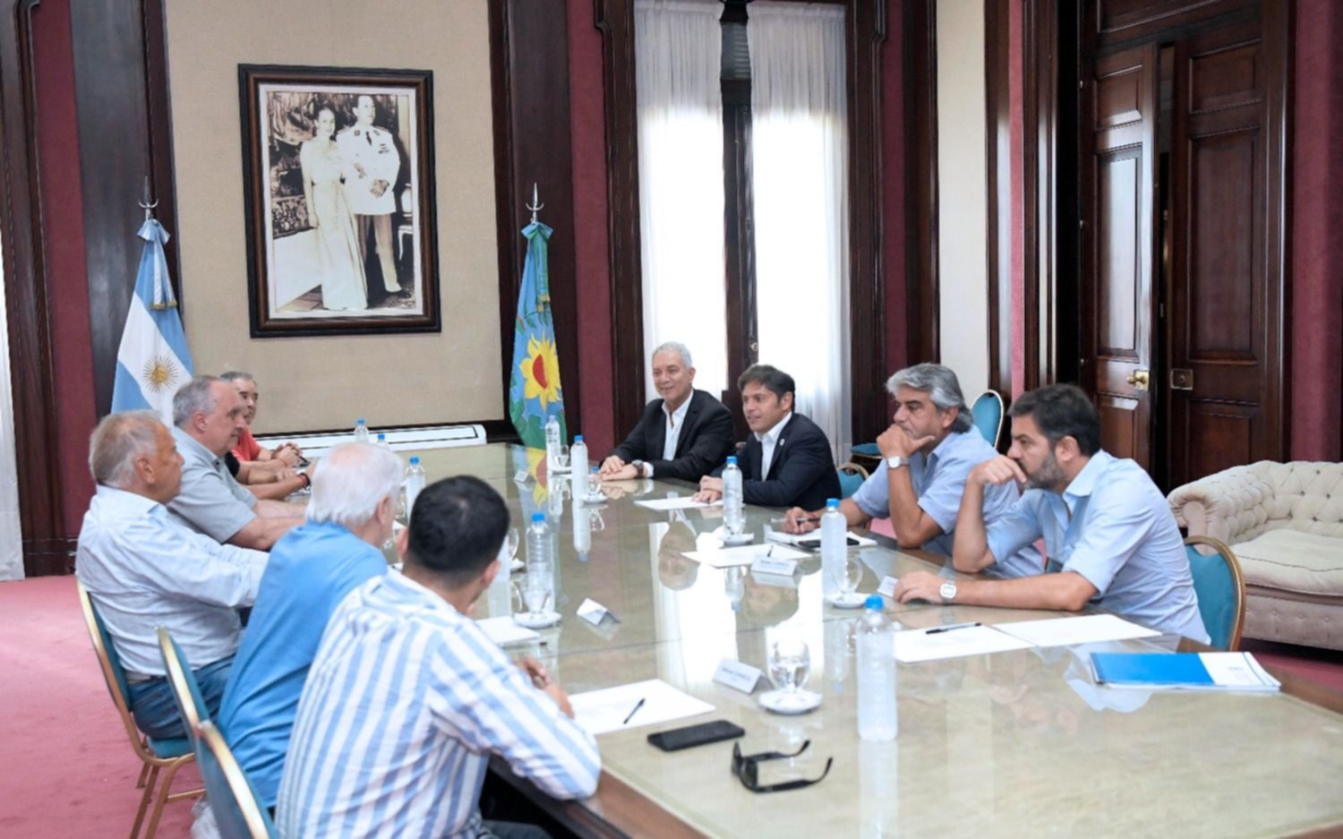 La CGT Regional se reunió con Kicillof y anunciaron la unificación