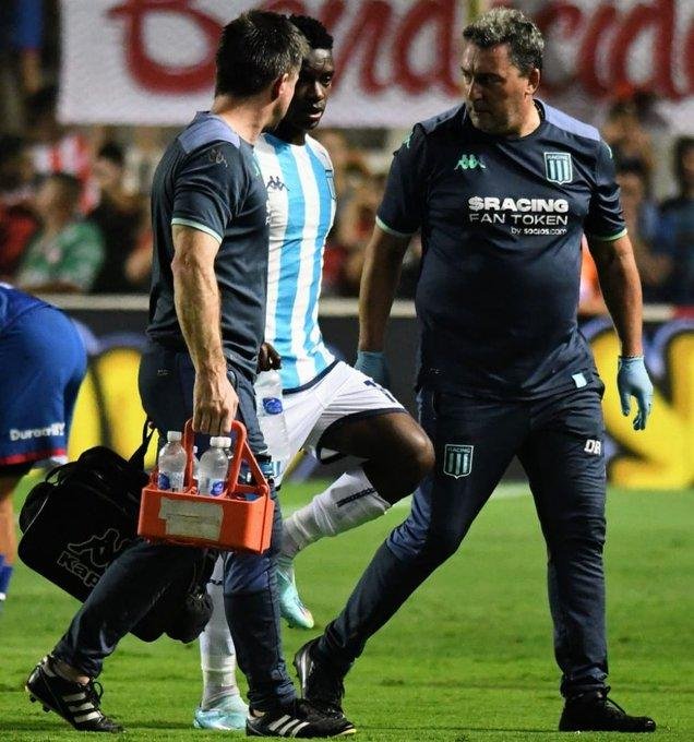 Carbonero sufrió una grave lesión en su rodilla