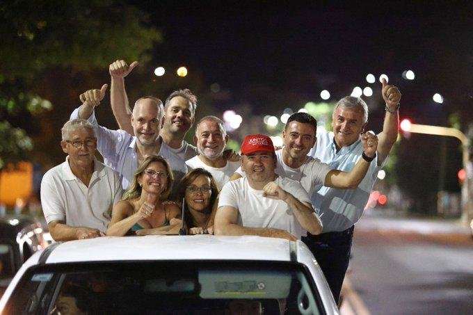 Un radical arrasó en La Falda, Córdoba, y JxC nacionalizó el festejo