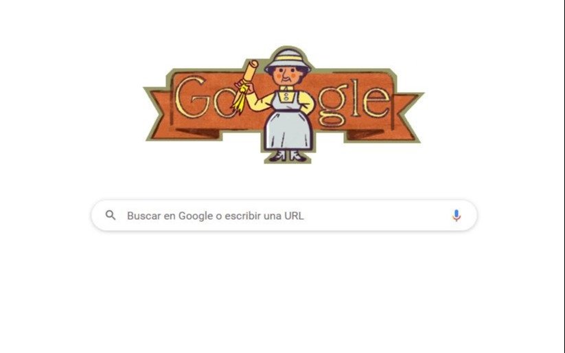 Doodle de Google homenajeó a una ex alumna del Colegio Nacional: quién era Julieta Lanteri