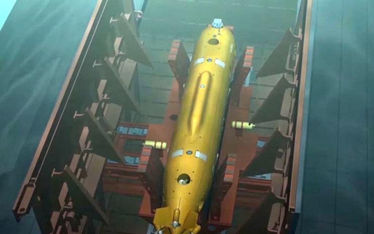 Otra arma letal: un drone submarino atómico